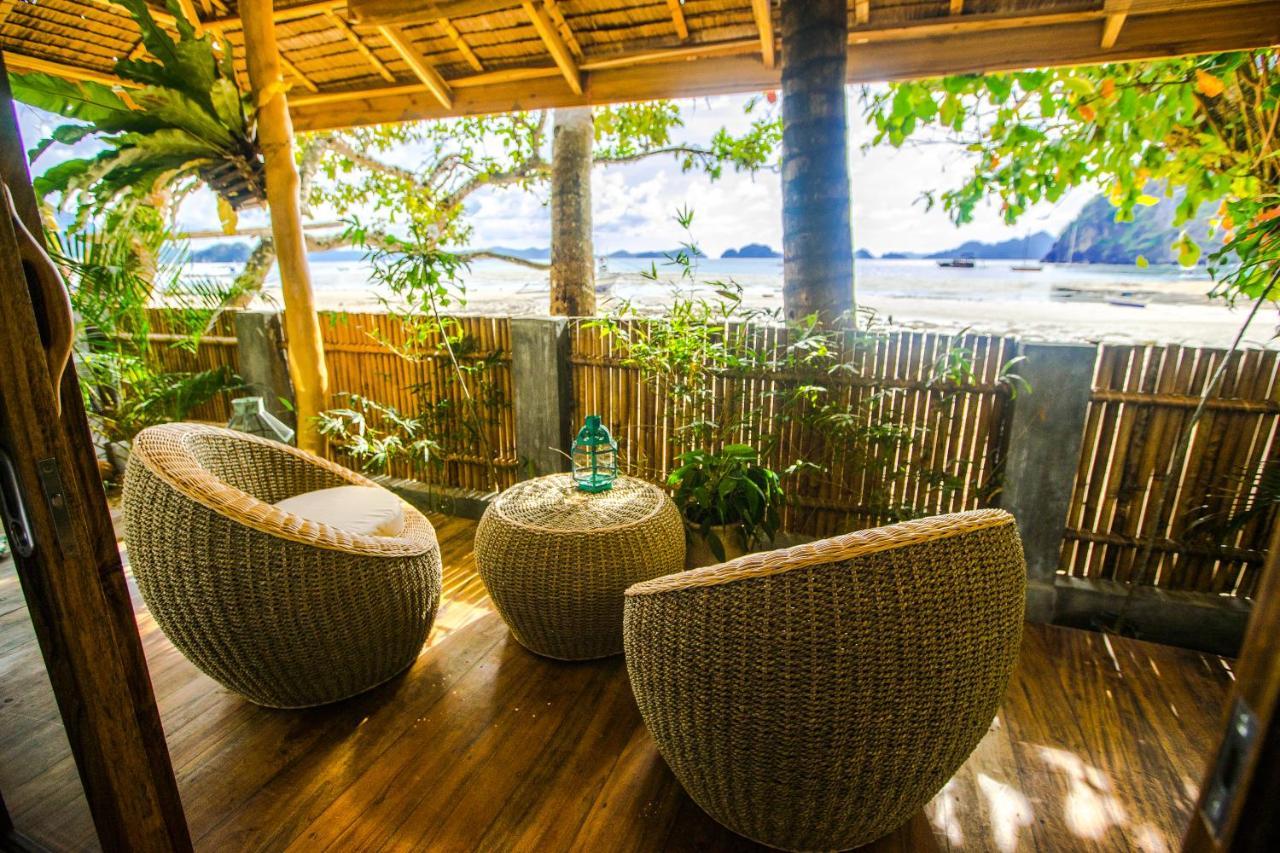 Maligaya Beach Bungalows El Nido Kültér fotó